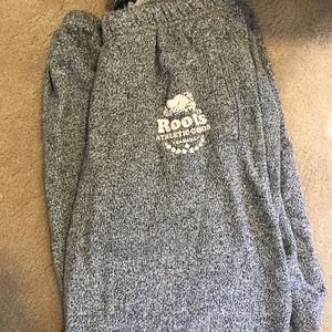 Roots salt and pepper classic sweatpants